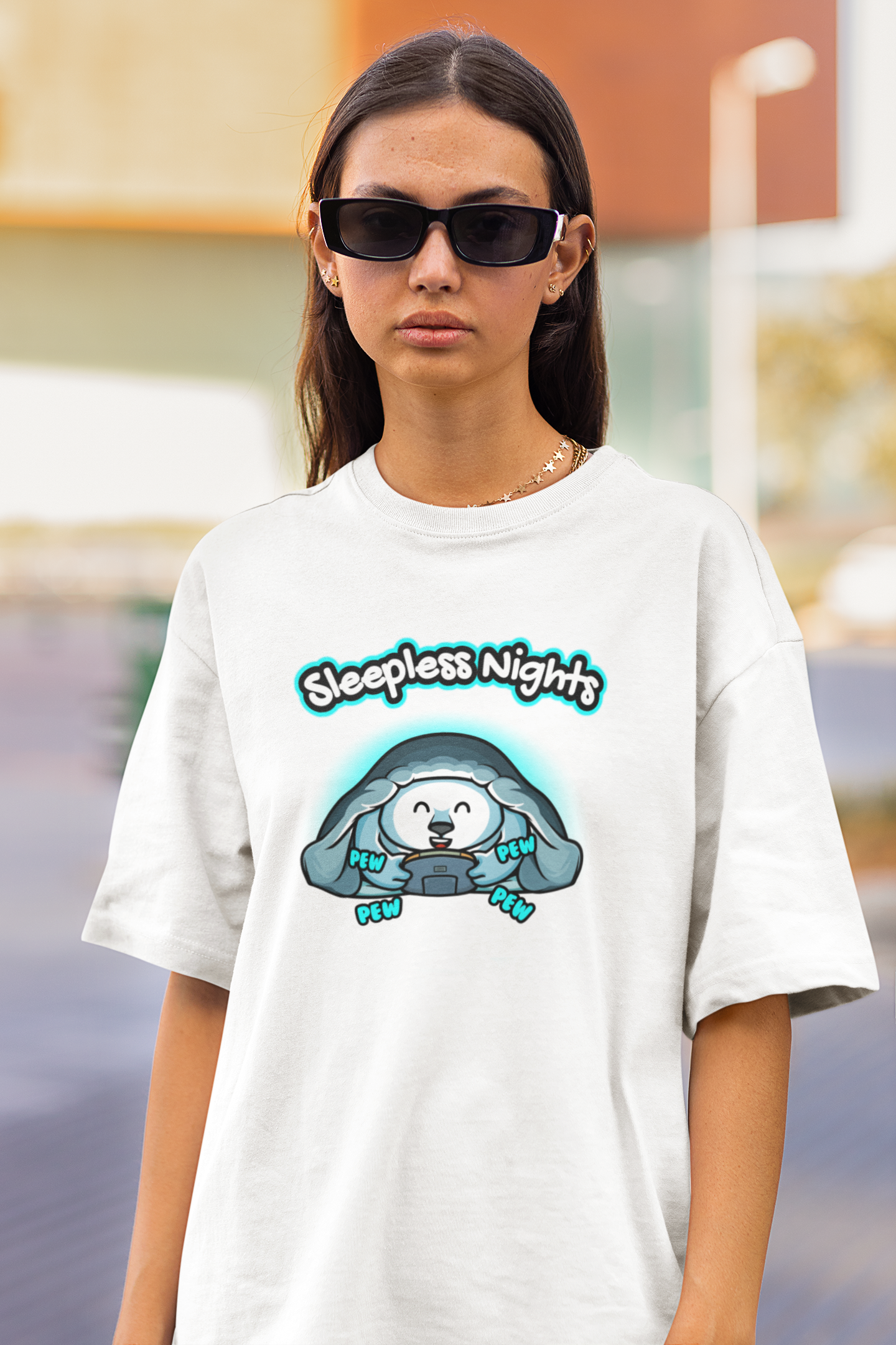 Sleepless Nights Oversize T-Shirt Unisex