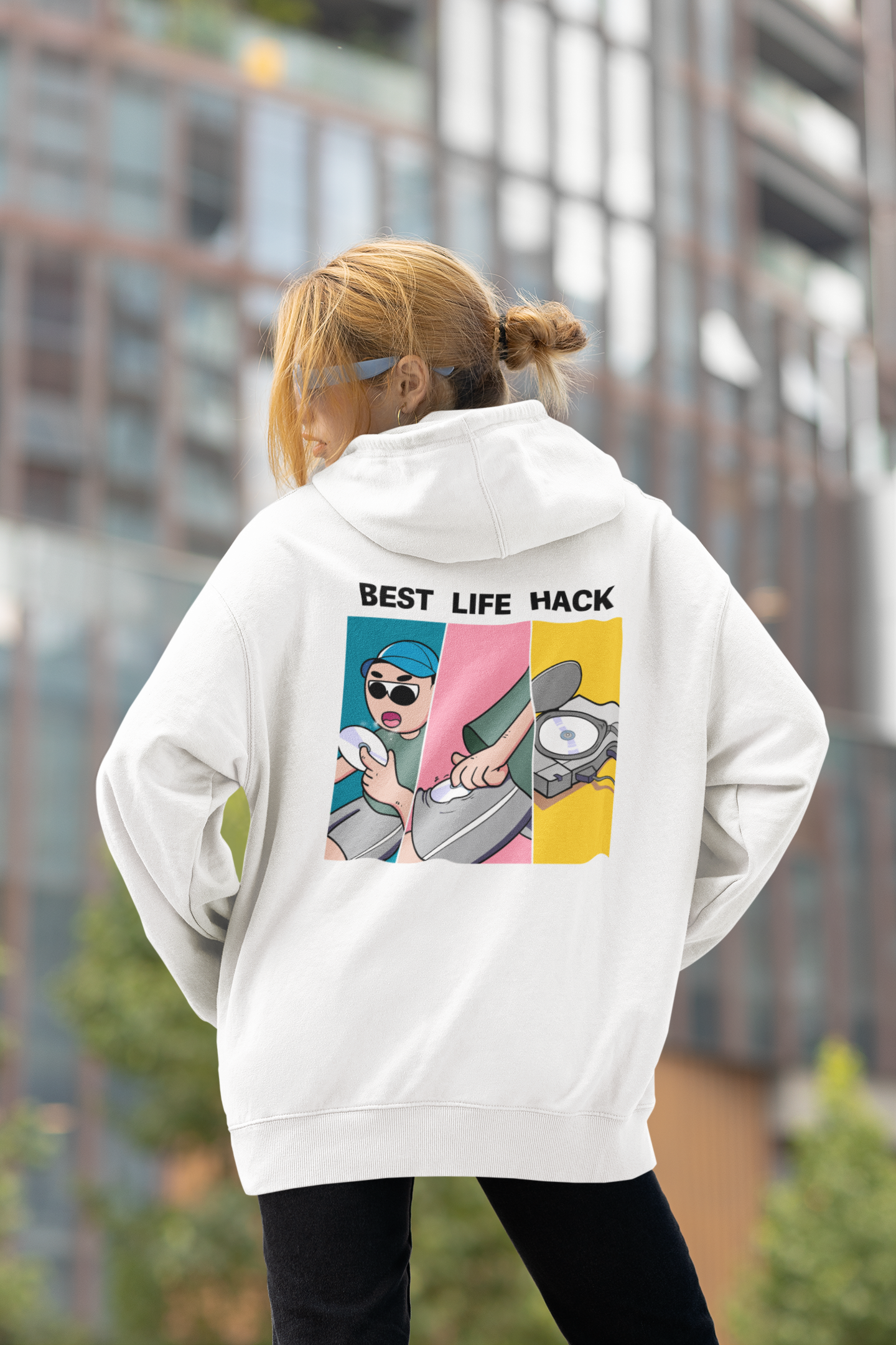 Best Life Hack Oversize Hoodie Unisex