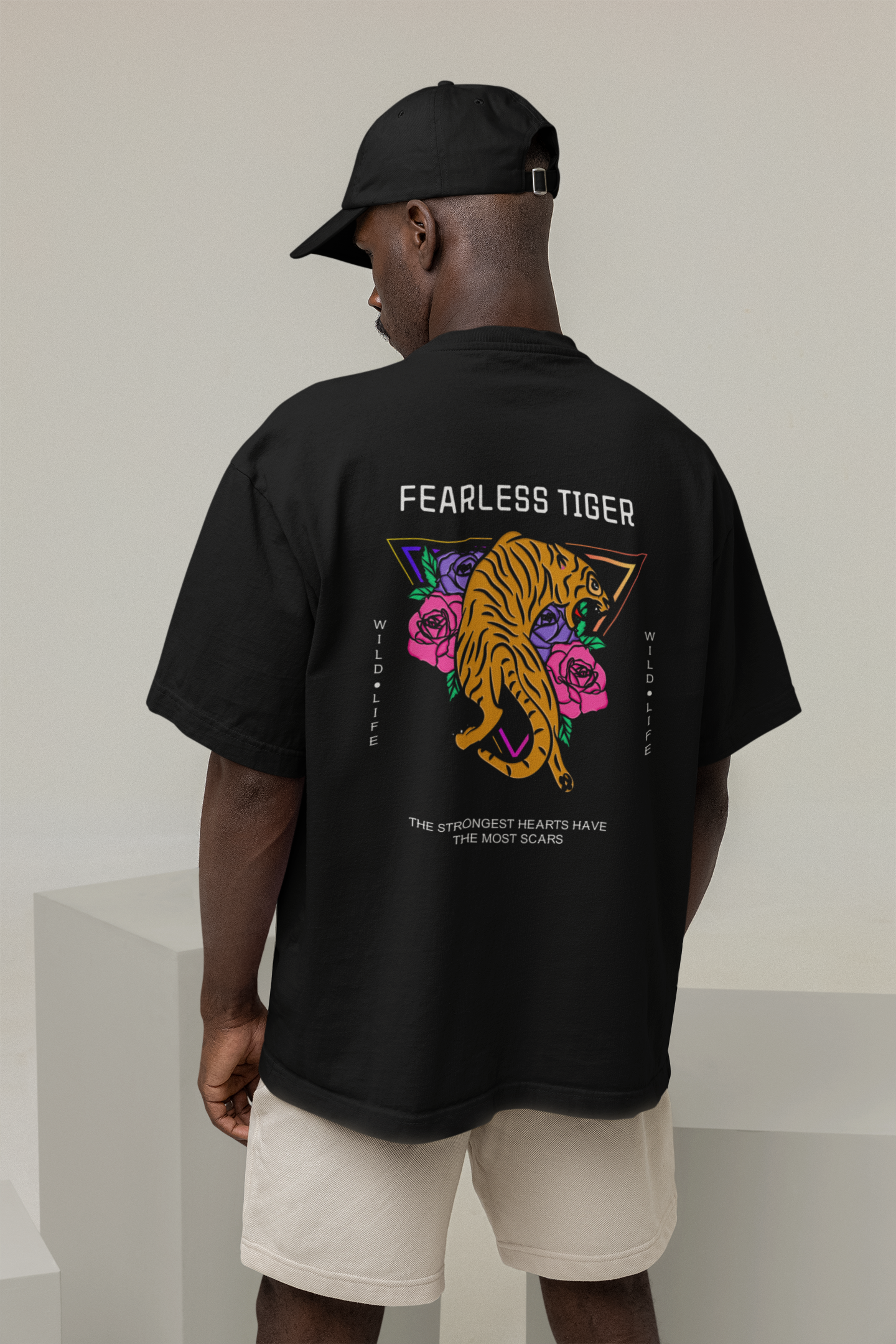 Fearless Tiger Oversize T-Shirt Unisex