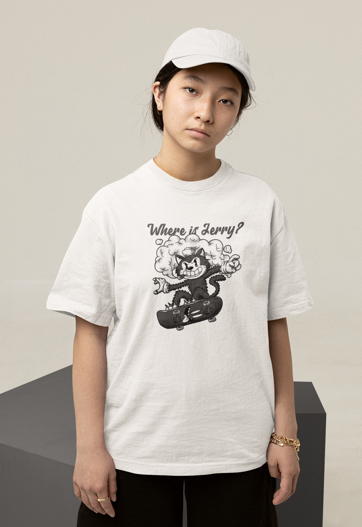 Where is Jerry Oversize T-Shirt Unisex